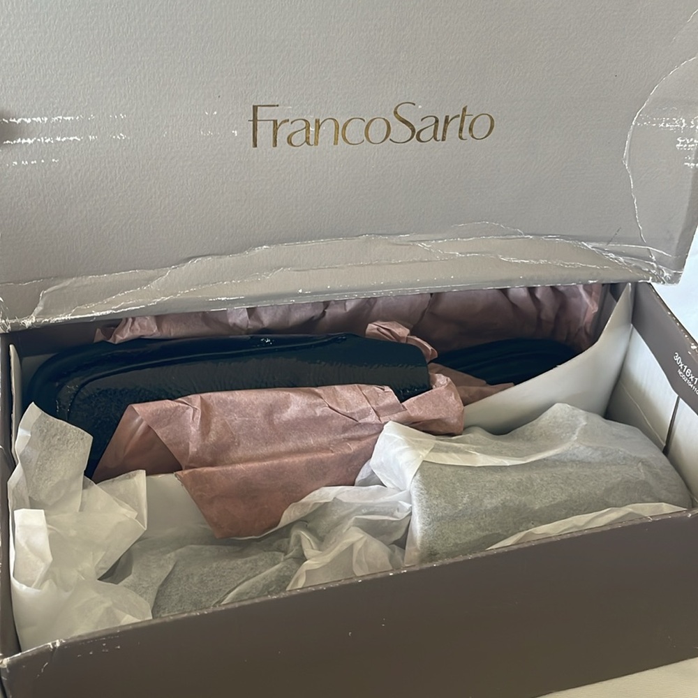 NEW Franco Sarto Black Bocca Slide Mules 9 M - Picture 7 of 7
